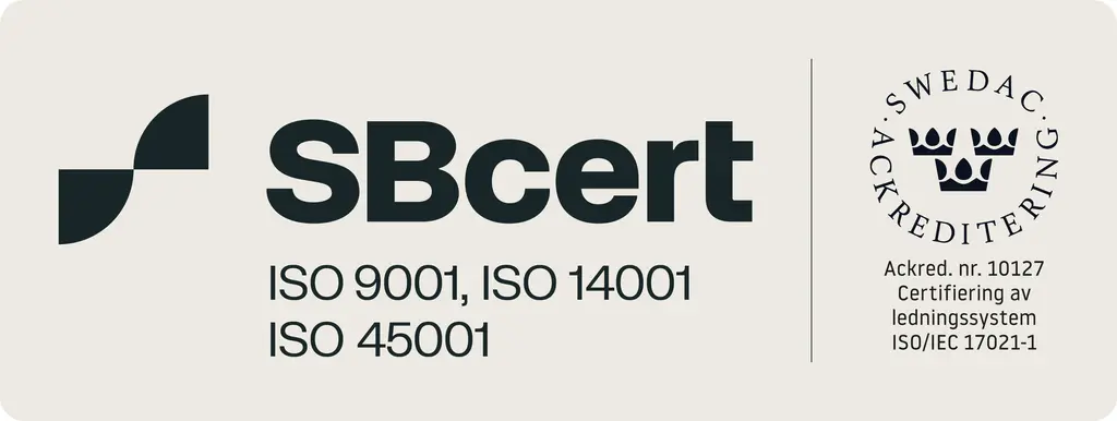 SBCert ISO certifiering